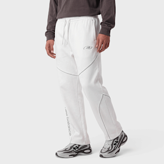 New Balance, Trackside Fleece Pant, grey