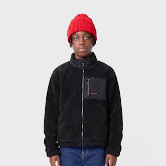 Karl Kani, Signature Teddy Trackjacket, black