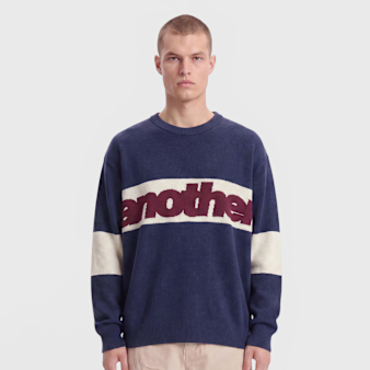 Another Cotton Lab, Another Knit Sweater, blue