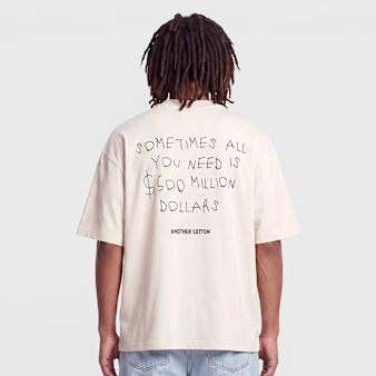 Another Cotton Lab, 500$ T-Shirt, beige