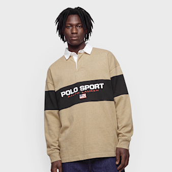 Polo Ralph Lauren, Knit Rugby Pullover, beige