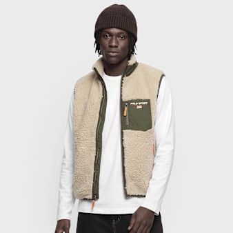 Polo Ralph Lauren, KNIT-VEST-SWEATSHIRT classic tan multi, beige