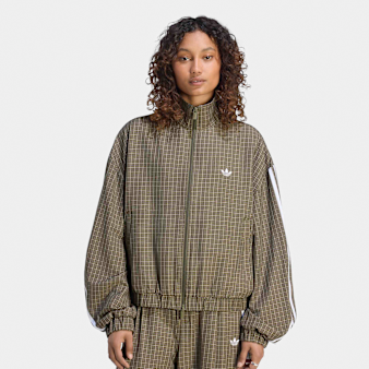 adidas Originals, Checks Track Top, green