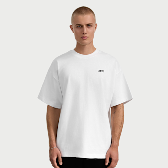 OACE, Basic Oversized T-Shirt , white