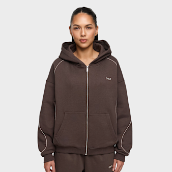 OACE, Lined Zip Jacket, brown