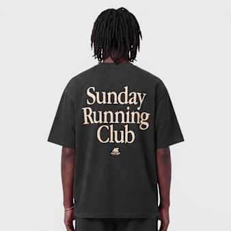Another Cotton Lab, SRC Washed T-Shirt, black