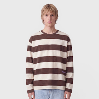 Another Cotton Lab, Another Stripe Rave Longsleeve, brown