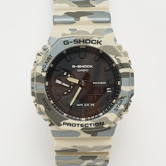 G-SHOCK, GA-2100CM-5AER, camouflage
