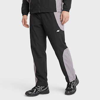 New Balance, Color Blocked Woven Pant, black