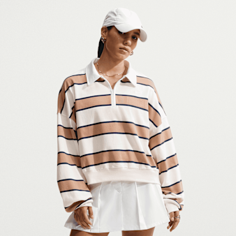 Nike  , Sportswear 1/4-Zip Sweatshirt, beige