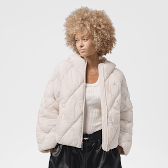 Jordan, Brooklyn Puffer Jacket, white
