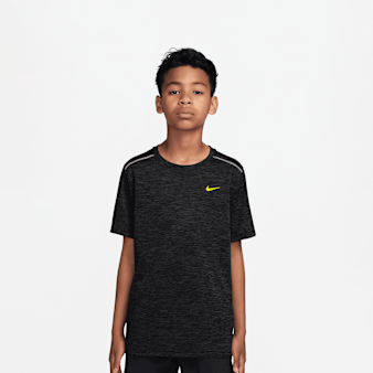 Nike, Dri-FIT Miler Shortsleeve Top, black