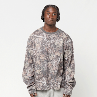 K1X, Tag Logo Waffle Longsleeve, camouflage