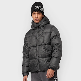 K1X, Tag Logo Shiny Puffer, black