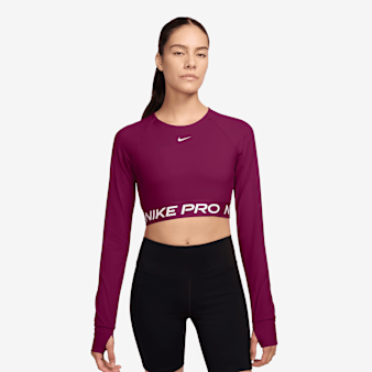 Nike, Pro Dri-FIT 365 Crop Longsleeve, purple