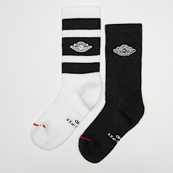 Nike, 2 PACK - Everyday Elevated Crew Socks, black