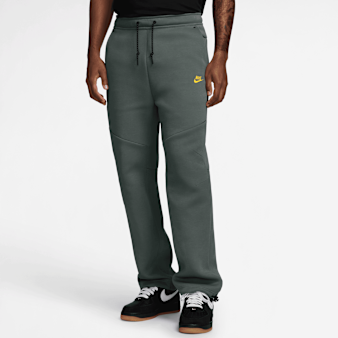 Nike, Tech Fleece Open Hem Pant, green