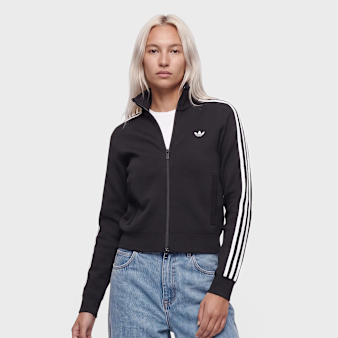 adidas Originals, Slim Knit Tracktop, black