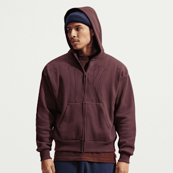 Nike, Solo Full-Zip Graphic Hoodie, Red