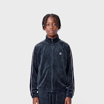 Karl Kani, OG Velour Trackjacket, blue
