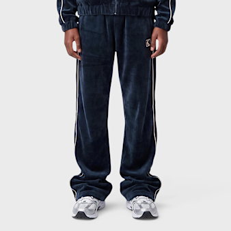 Karl Kani, OG Velour Trackpants, blue
