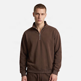 Urban Classics, Fluffy Loose Fit Troyer, brown