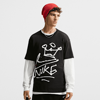 Nike  , Sportswear Tee Loose Crown, black