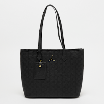 Jordan, Jam Monogram Tote Bag M, black