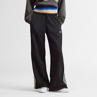 adidas Originals, adiSignature 3 Stripes Open Hem Sweatpants, black
