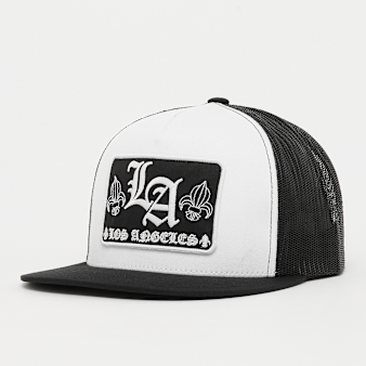 Mister Tee, MT4192 LA Royalty Classic Trucker Cap, white