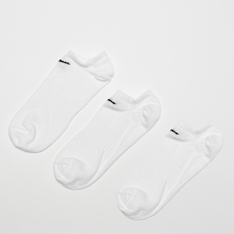 Nike, 3 PACK - Everyday Lightweight Training No-Show Socks, white