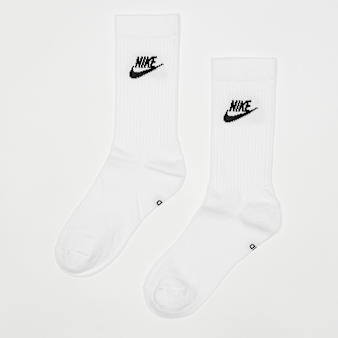 Nike, 3 PACK - Sportswear Everyday Essential Crew Socks, white