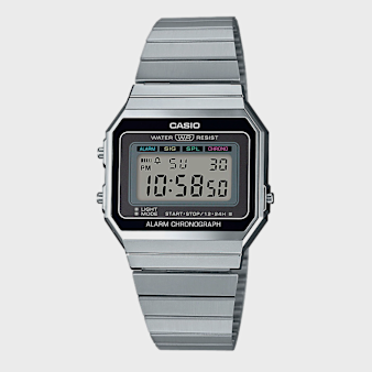 CASIO, Collection Retro A700WE-1AEF, silver