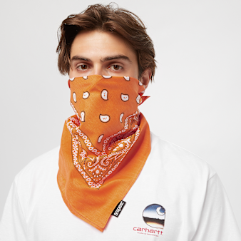 SNIPES, Bandana orange/white, orange