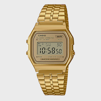 CASIO, Vintage, gold