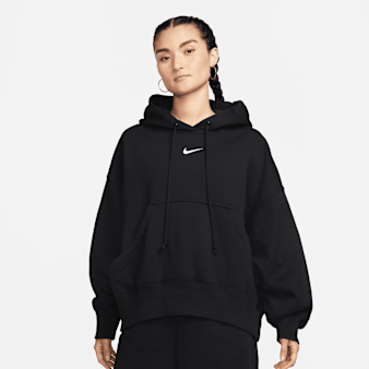 Nike, Sportswear Phoenix Fleece Oversized Hoodie, black
