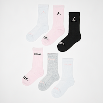Jordan, 6 PACK - Legend Crew Socks, multi-colour