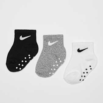 Nike, 3 PACK - Core Swoosh Gripper Socks, multi-colour