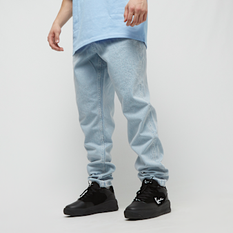 Karl Kani, Small Signature Tapered Five Pocket Denim, blue