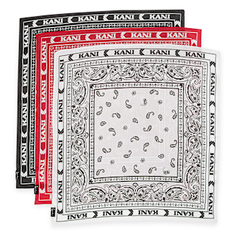 Karl Kani, Signature Paisley Bandanas (3 Pack), multi-colour