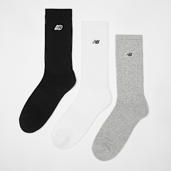 New Balance, 3 PACK - Essential Cushioned Crew Socks, multi-colour