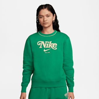 Nike, Sportswear Fleece Crew EF, green