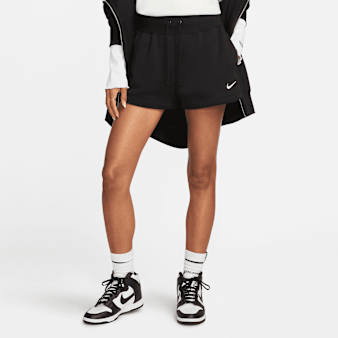 Nike, Sportswear Phoenix Fleece High-Rise Shorts, black