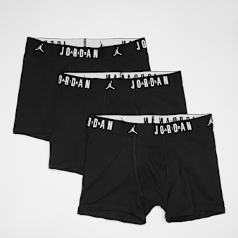 Nike, 3 PACK - Flight Cotton Core, black