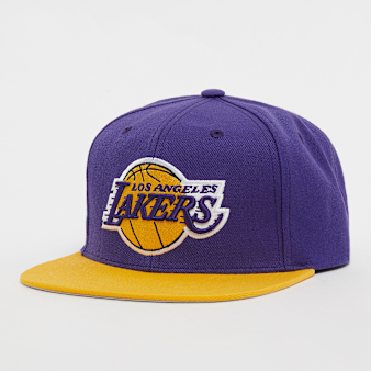 Mitchell & Ness, Team 2 Tone 2.0 Snapback NBA Los Angeles Lakers, purple
