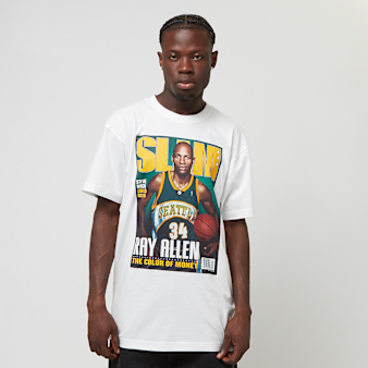 Mitchell & Ness, Slam Cover Tee Seattle Supersonics, white