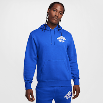 Nike, Sportswear Club Hoodie, blue