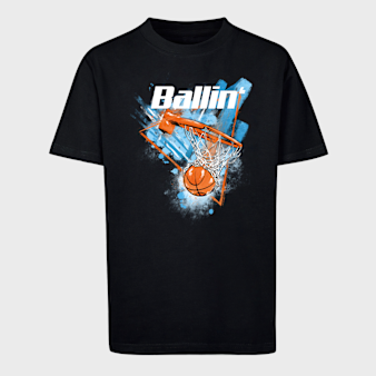 Mister Tee - Kids, Blue Ballin' Tee, black