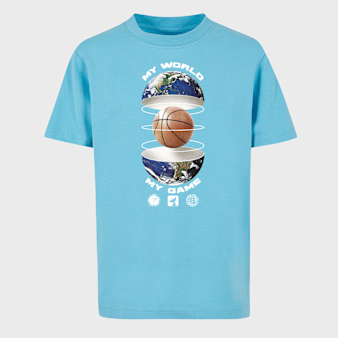 Mister Tee - Kids, Ballin World Tee, blue