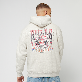 Mitchell & Ness, NBA Chicago Bulls Easy Cool Graphic Hoody, beige